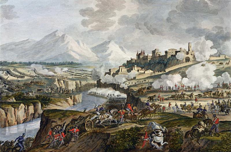 The Battle of Roveredo. Antoine Charles Horace Vernet