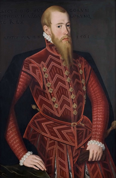 Эрик XIV король Швеции (1533-1577). Доменик Вервильт (Приписывается)