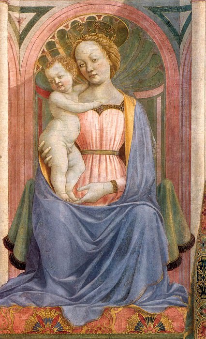 The Madonna and Child with Saints3 WGA. Доменико Венециано