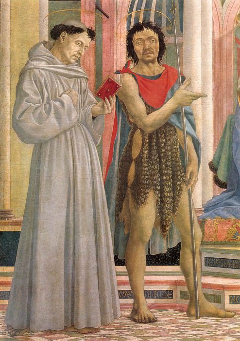 The Madonna and Child with Saints. Domenico Veneziano