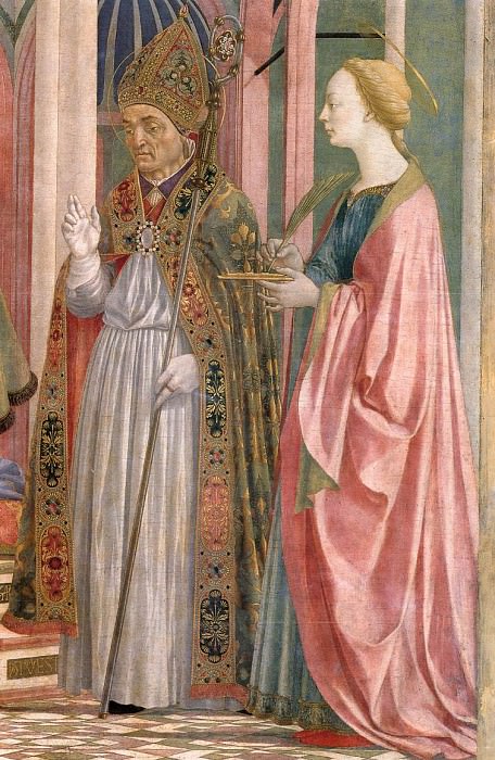 The Madonna and Child with Saints4 WGA. Domenico Veneziano