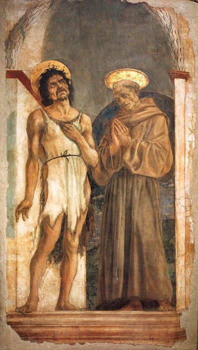 St John the Baptist and St Francis WGA. Доменико Венециано