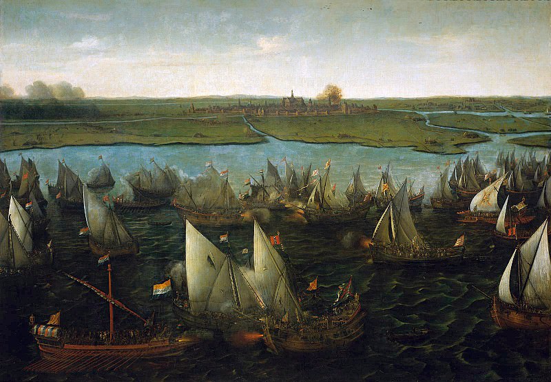 Vroom Hendrick Battle on the Haarlemmermeer Sun. Hendrick Vroom