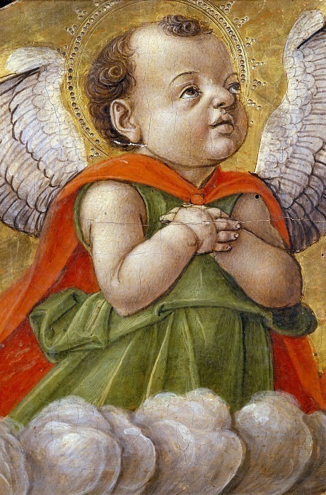Adoring angel. Bartolomeo Vivarini