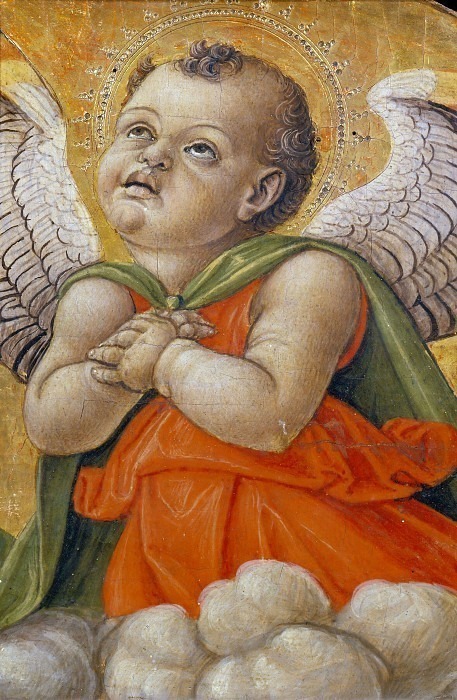 Adoring angel. Bartolomeo Vivarini