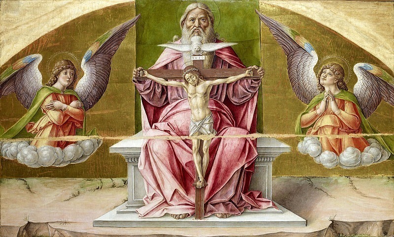 Trinita (Polyptych of Scanzo). Bartolomeo Vivarini