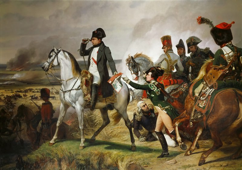 Битва при Ваграме 6 июля 1809 (фрагмент). Орас Верне