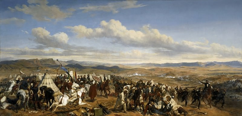 Battle of Isly, August 14 1844. Horace Vernet