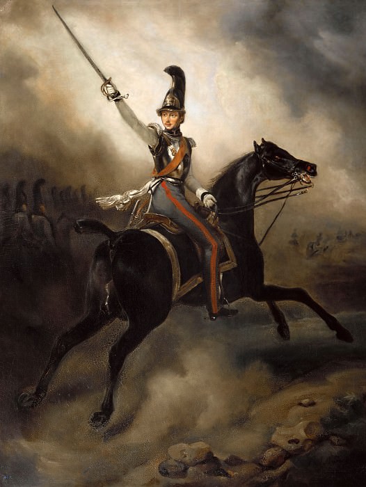 Портрет принца Фридриха-Вильгельма-Людвига Прусского. Орас Верне (Мейендорф, копия)