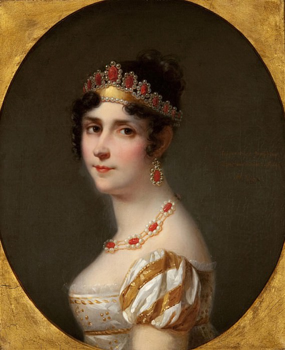 Portrait of Empress Josephine. Jean Louis Victor Viger du Vigneau