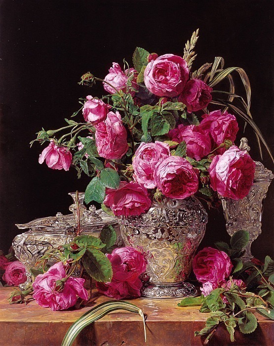 Roses. Ferdinand Georg Waldmüller
