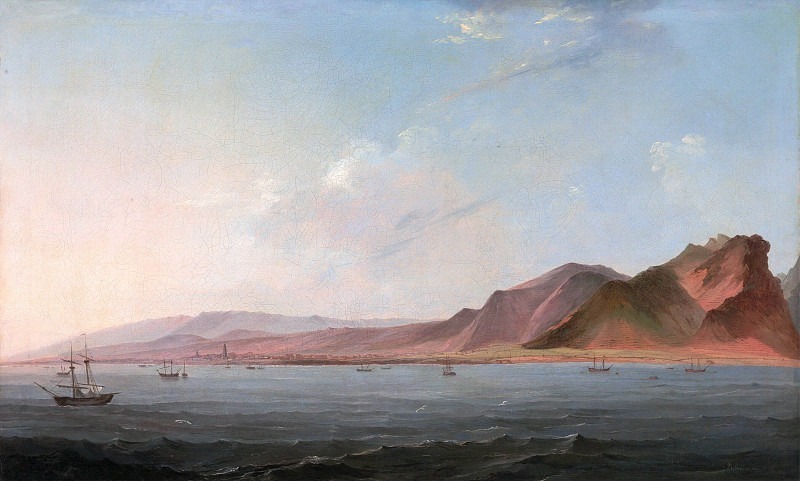 Вид на Санта-Крус, Тенерифе. Джон Вэббер