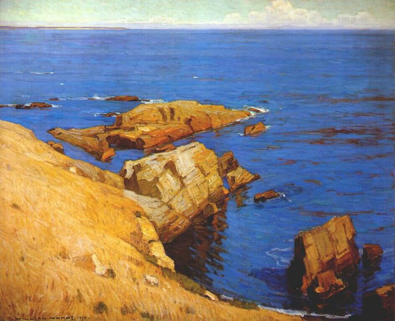 wendt the silent summer sea 1915. William Wendt