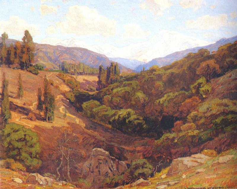 wendt sunny slopes 1912. Уильям Вендт