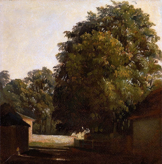 Landscape with Chestnut Tree. Peter De Wint (DeWint)