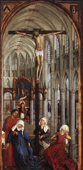 Weyden Seven Sacraments (central panel). Rogier Van Der Weyden