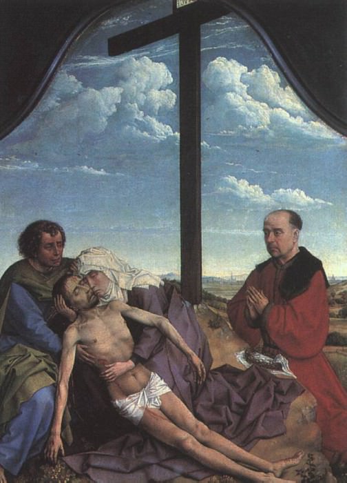 pieta. Rogier Van Der Weyden