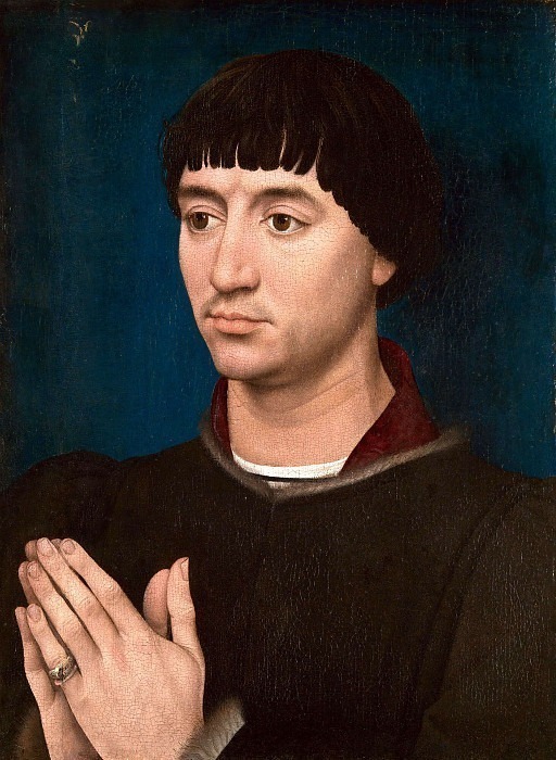 Portrait of Jean Gros. Rogier Van Der Weyden (Workshop)