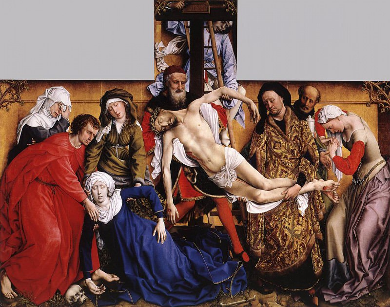 Weyden Deposition. Rogier Van Der Weyden