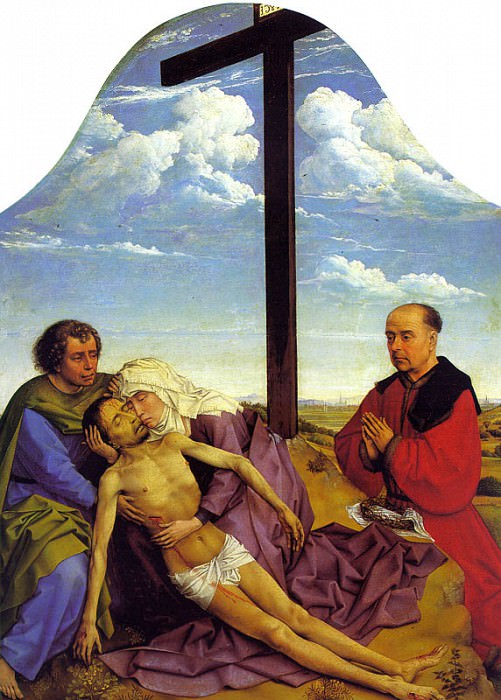 Weyden Pieta 1450. Rogier Van Der Weyden