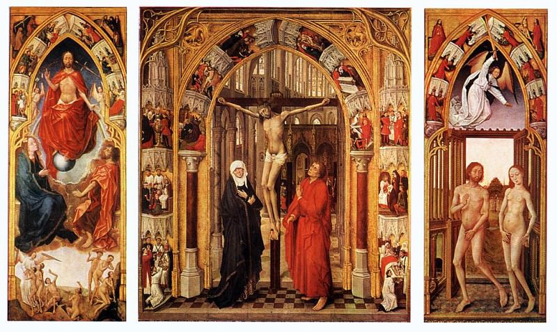 Triptych of the redemption EUR. Rogier Van Der Weyden