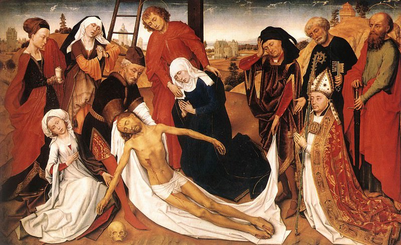 Weyden Lamentation 1460 80. Рогир ван дер Вейден