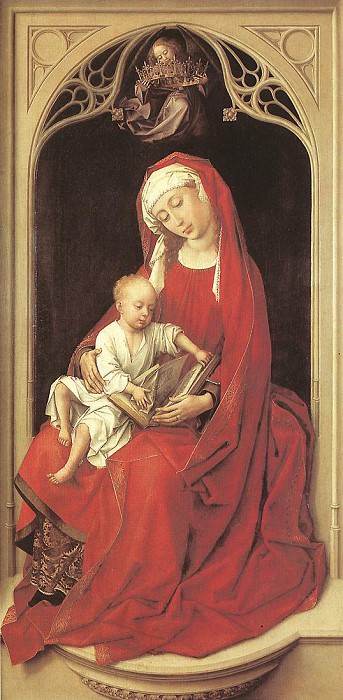 Weyden Virgin and Child (Duran Madonna). Rogier Van Der Weyden