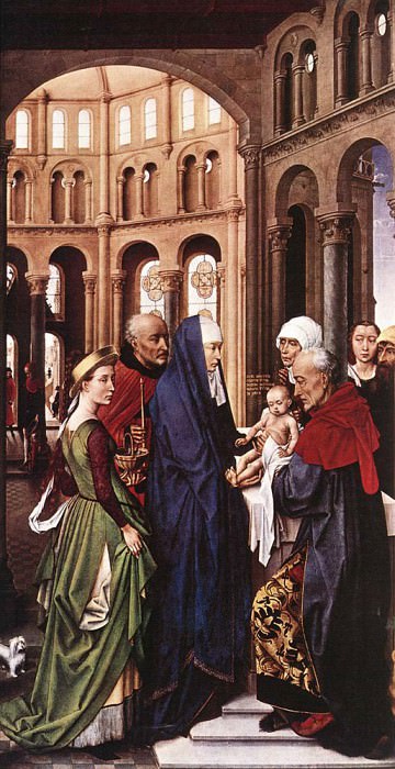 Presentation of Christ WGA. Rogier Van Der Weyden
