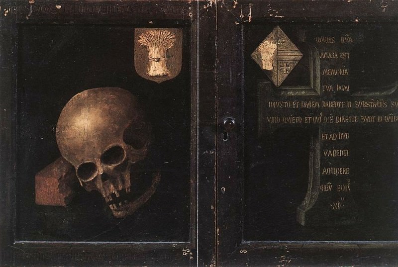 Braque Family Triptych closed WGA. Рогир ван дер Вейден