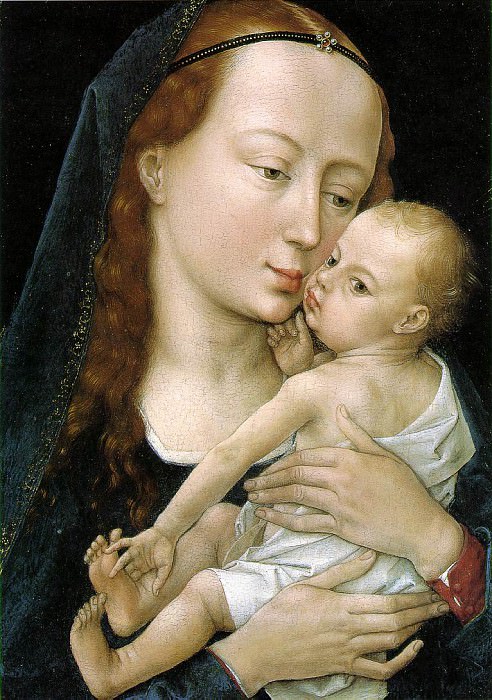 Virgin and child EUR. Рогир ван дер Вейден