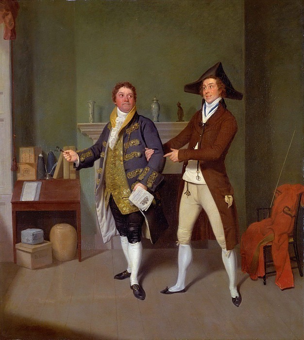 John Quick and John Fawcett in Thomas Moreton’s “The Way to Get Married”