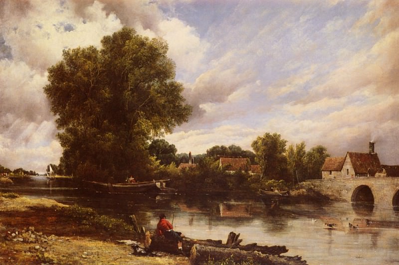 Watts Frederick William Along The River. Frederick William Waters Watts