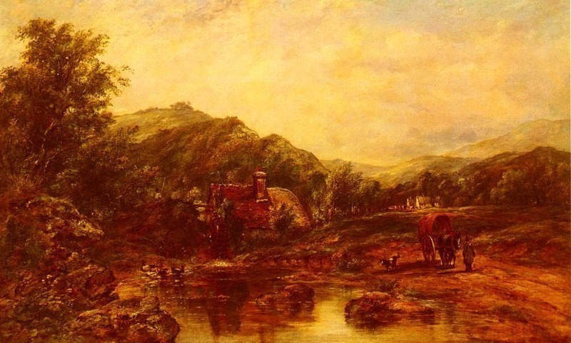 A Mill Stream Among The Hills. Frederick William Waters Watts