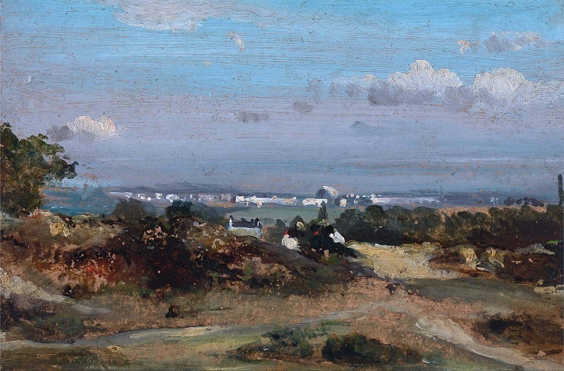 A View in Suffolk. Frederick William Waters Watts