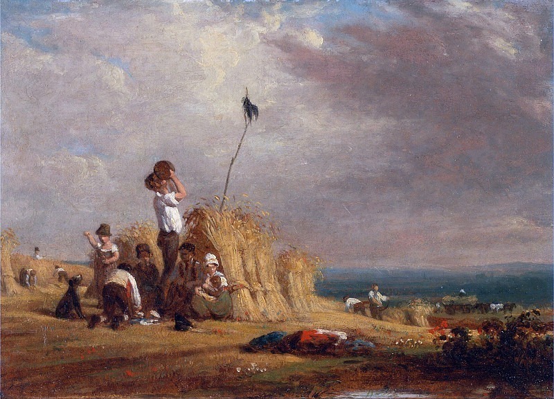 Mid-Day Rest, Harvest. William Frederick Witherington