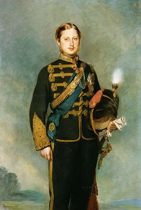 Эдуард VII (1841-1910) в бытность принцем Уэльским. Франц Ксавьер Винтерхальтер