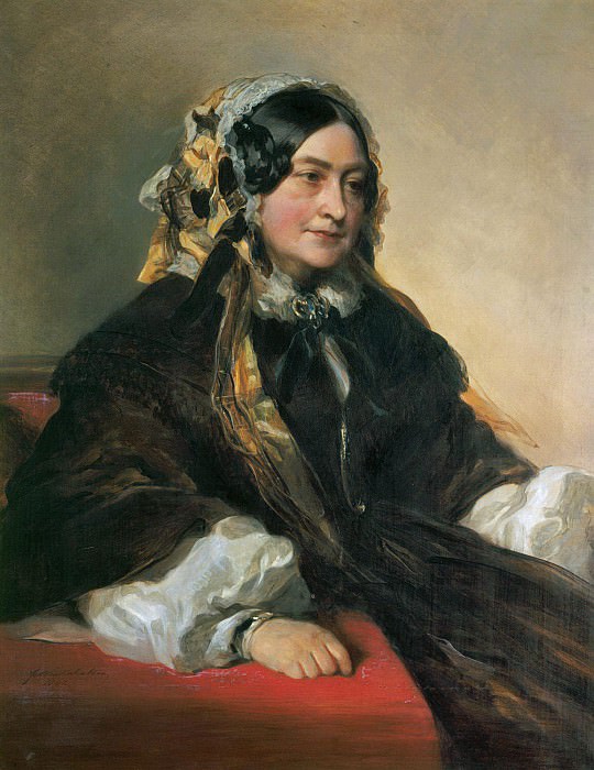 Виктория, герцогиня Кентская (1786-1861). Франц Ксавьер Винтерхальтер