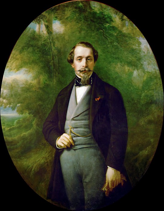 Napoleon III, Emperor of the French. Franz Xavier Winterhalter