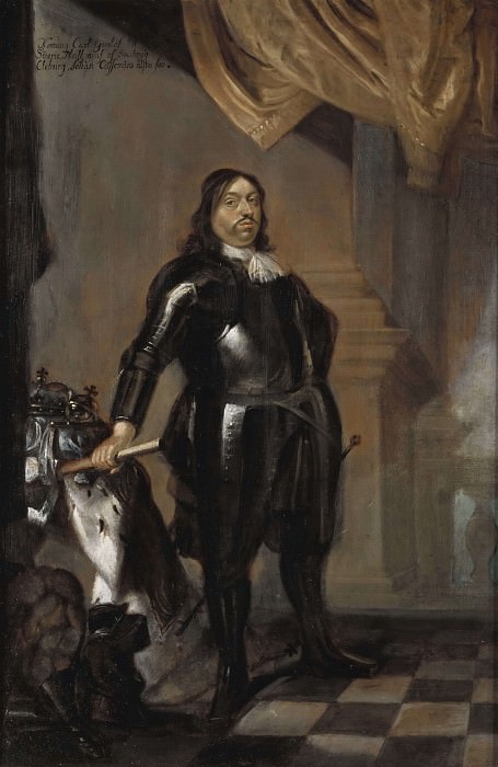Karl X Gustav (1622-1660), king of Sweden pfalzgreve av Zweibrücken. Abraham Wuchters (Attributed)