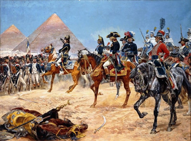 Бонапарт в Египте, 21 июля 1798. Ричард Катон Вудвилл
