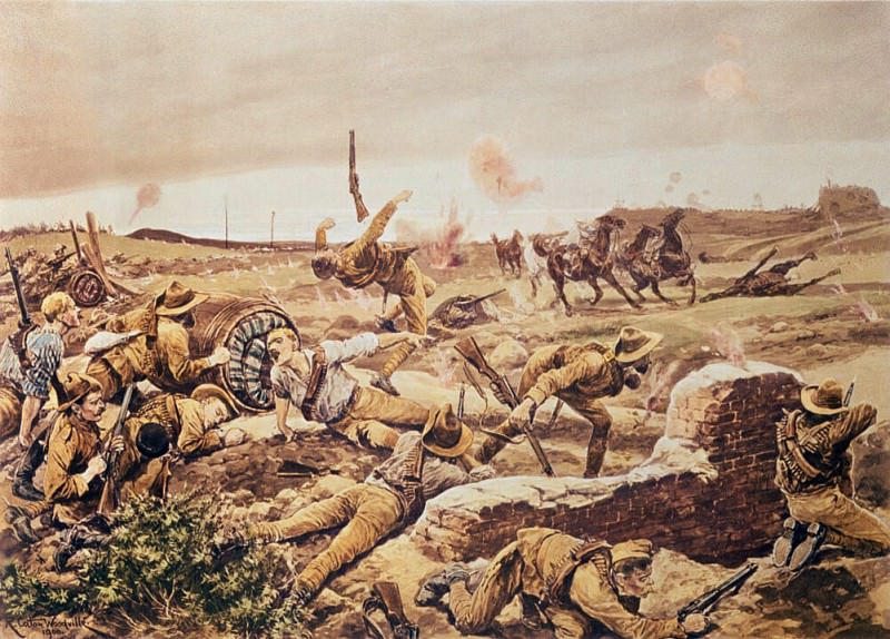 Mafeking 1900, Boer War. Richard Caton II Woodville