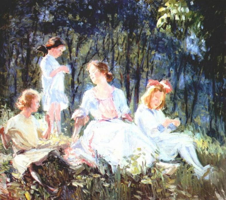 wiley a sunlit afternoon c1915. М.