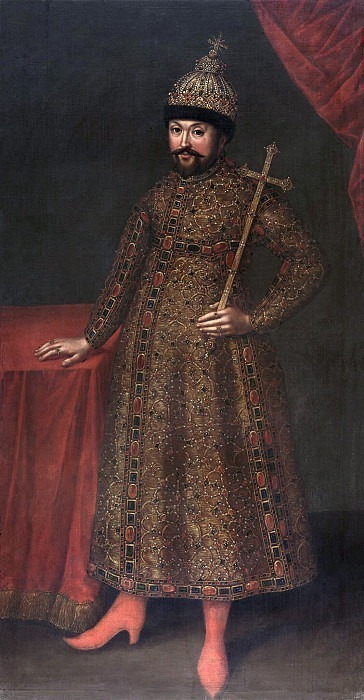 Portrait of Tsar Mikhail Fedorovich. Johann Henrich Wedekind