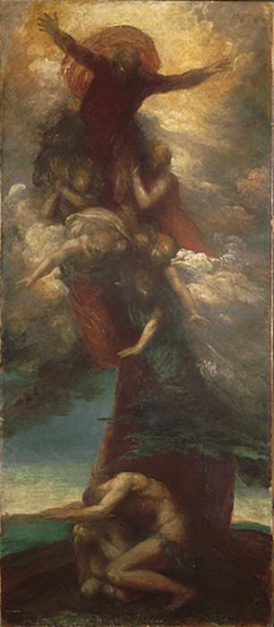 The Denunciation of Adam and Eve c1873 c1898. George Frederick Watts