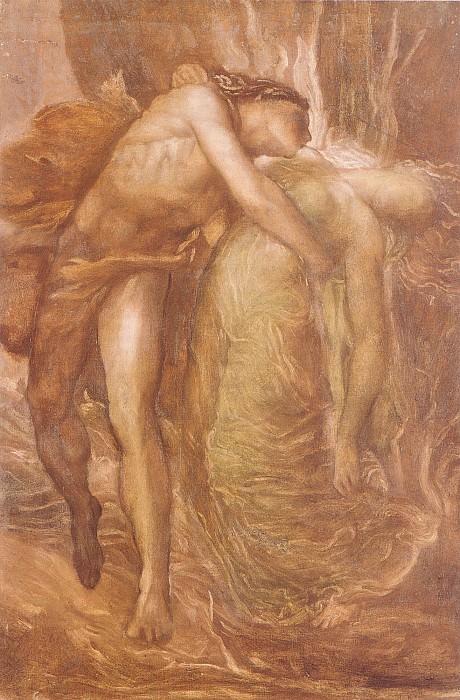 Orpheus and Eurydice. George Frederick Watts