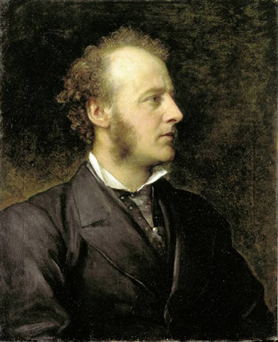 Portrait of Sir John Everett Millais 1871. George Frederick Watts