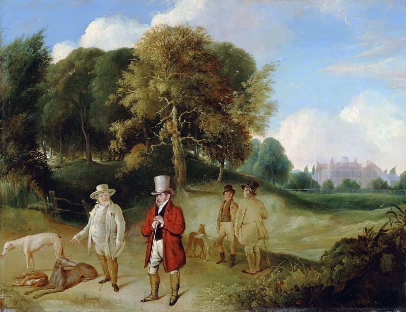 J.M.W. Turner and Walter Fawkes at Farnley Hall