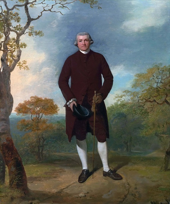 Portrait of a Man, called George Basil Woodd. Francis Wheatley
