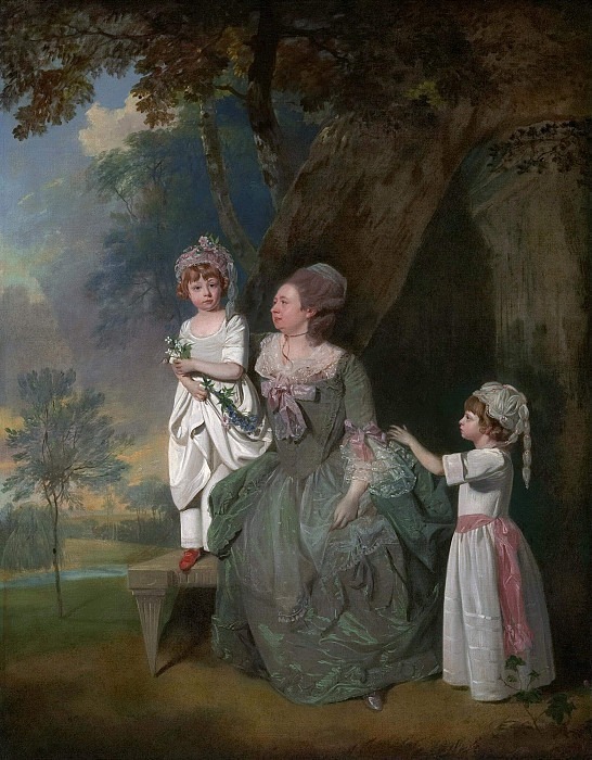 Mrs. Barclay and Her Children. Francis Wheatley