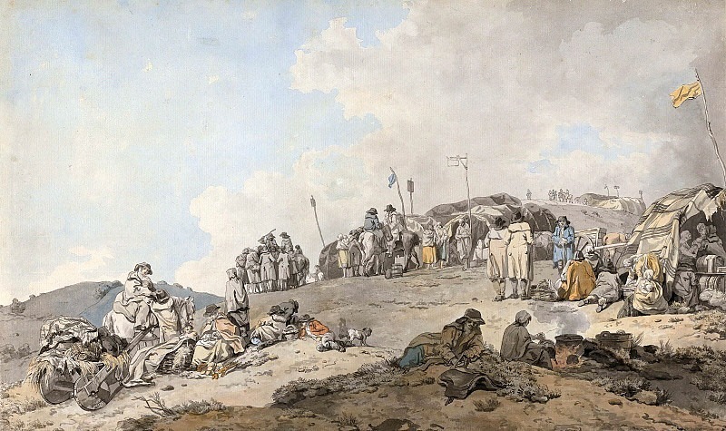 Доннибрукская ярмарка, 1782 г.. Фрэнсис Уитли